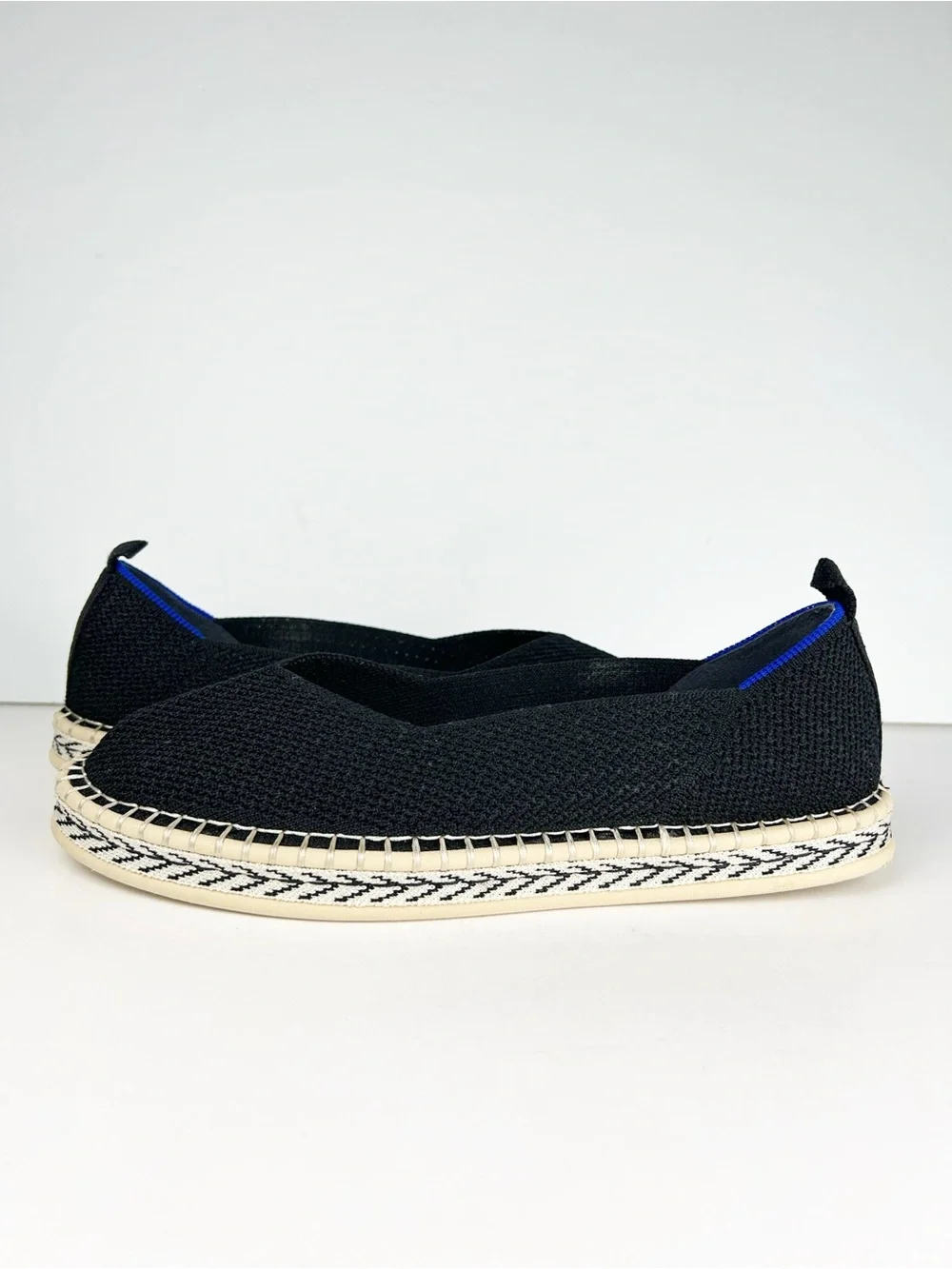 Rothy’s The Espadrille Black Shoes